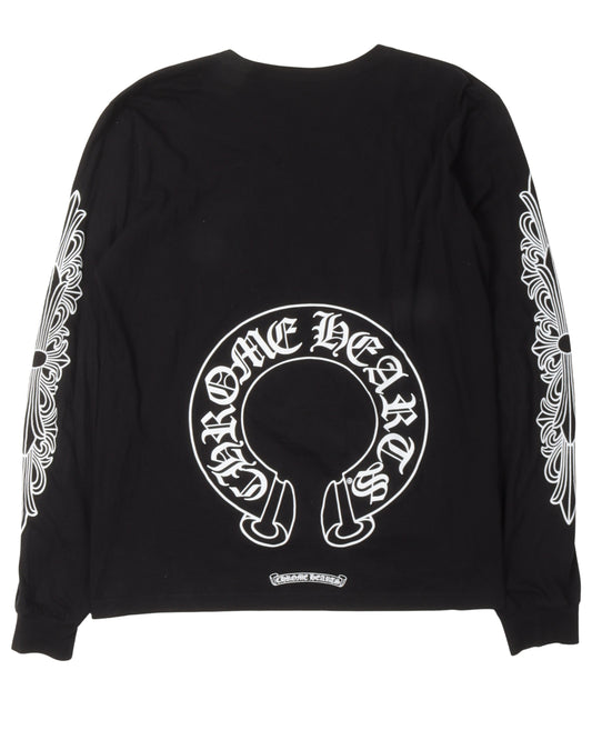 Horseshoe Logo Long Sleeve T-Shirt