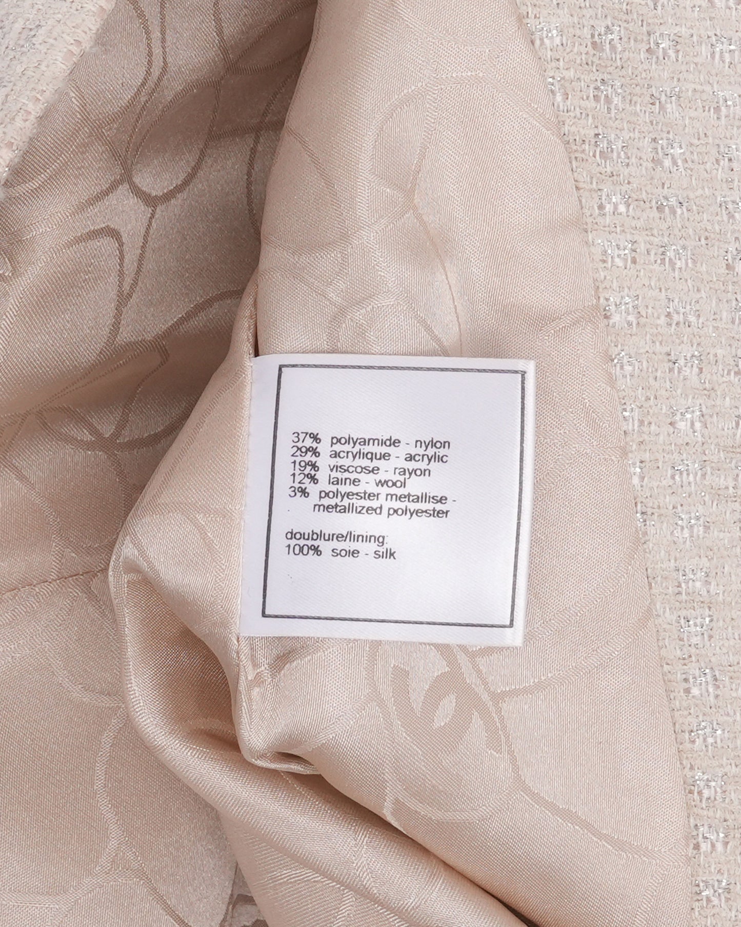 SS 2001 Pearl Embellished Skirt Suit