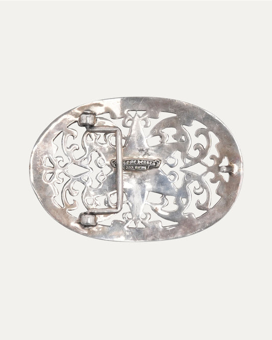XL Oval Star Belt Buckle