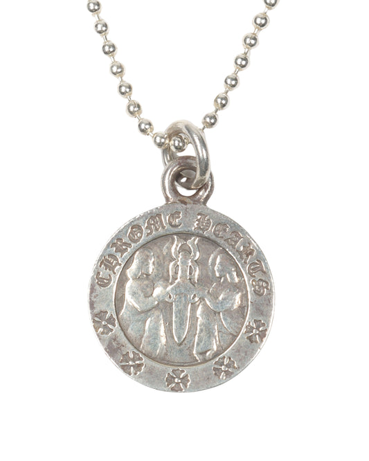 Small Medallion Pendant w/ Chain