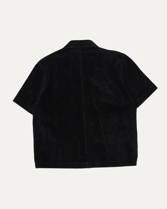 Suede Short Sleeve Shirt