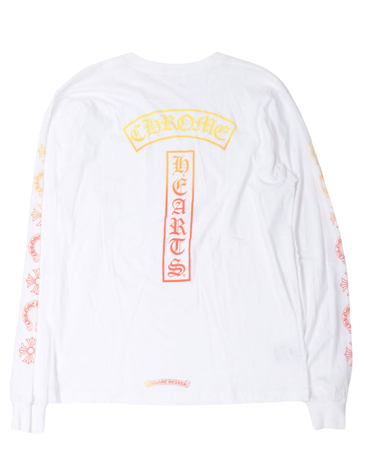 Gradient T-Logo Long Sleeve T-Shirt