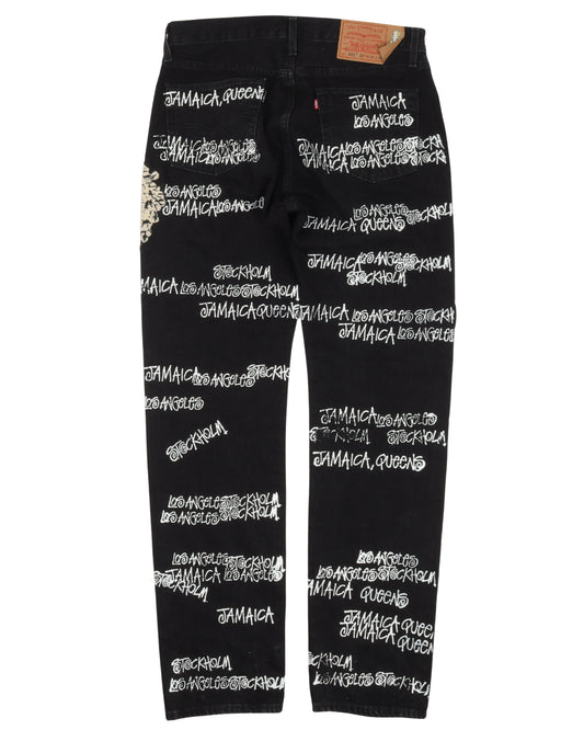Stussy Embroidered Jeans