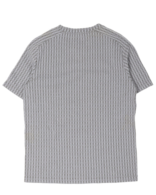 Herringbone Knit T-Shirt