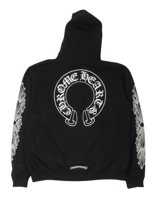 Horseshoe Logo Zip Up Hoodie