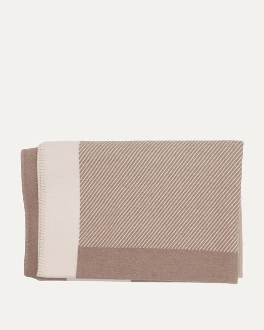 Merino-Cashmere Blend Riviera Throw Blanket