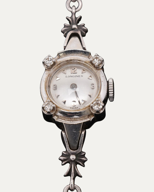 Longines White Gold Watch