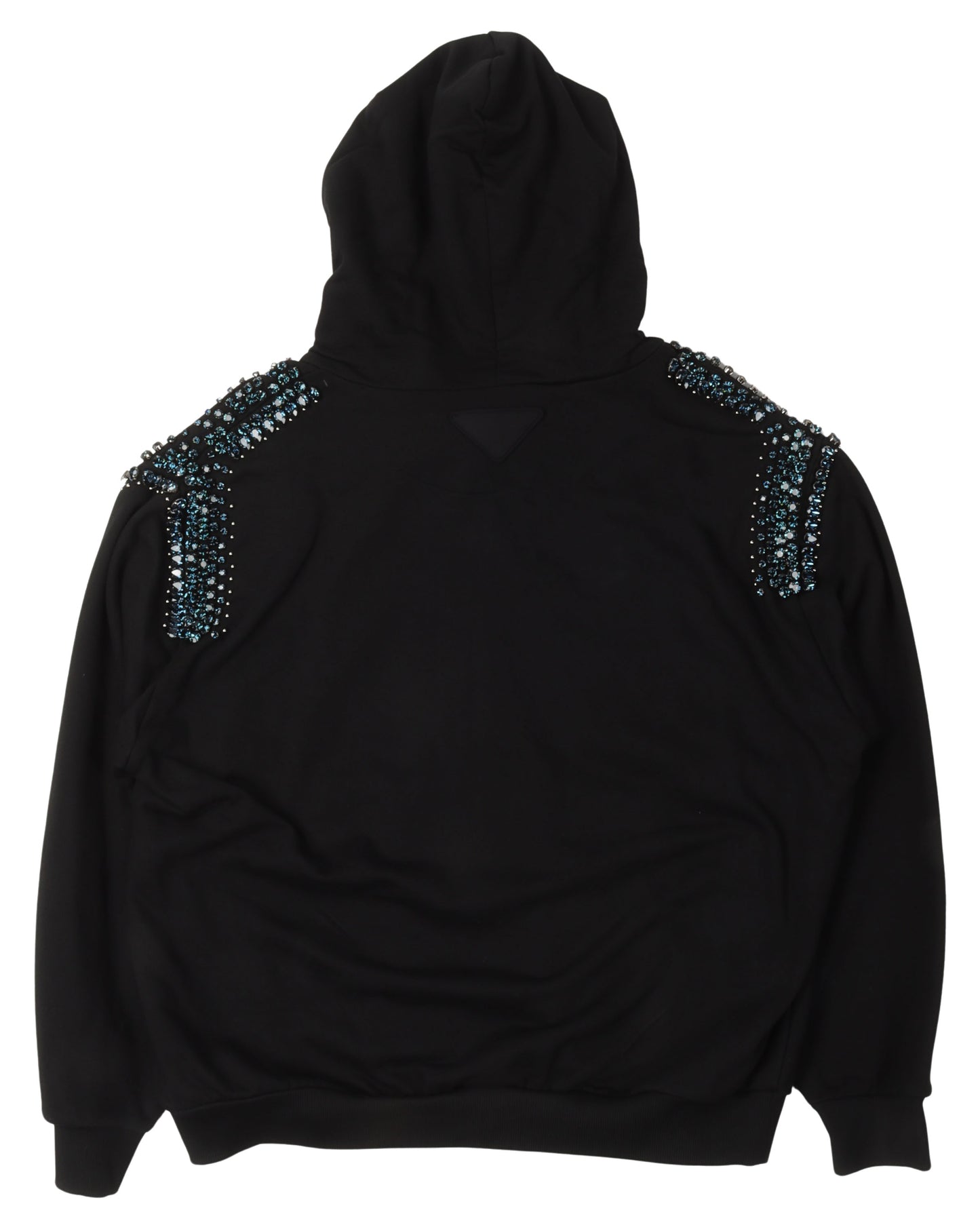 Runway Crystal Zip Up Hoodie