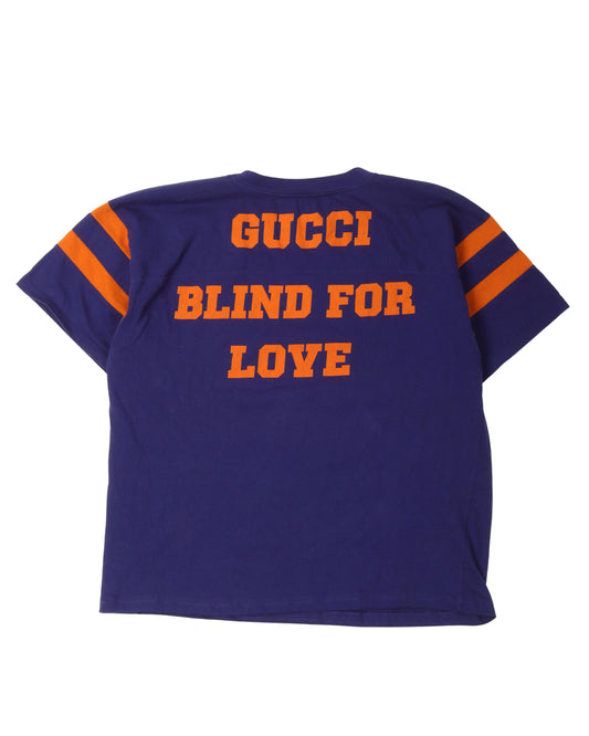 Eschatology "Blind For Love" Football T-Shirt