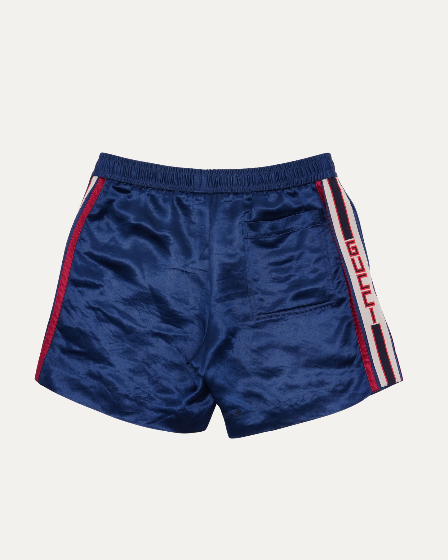 Logo Tape Acetate Shorts