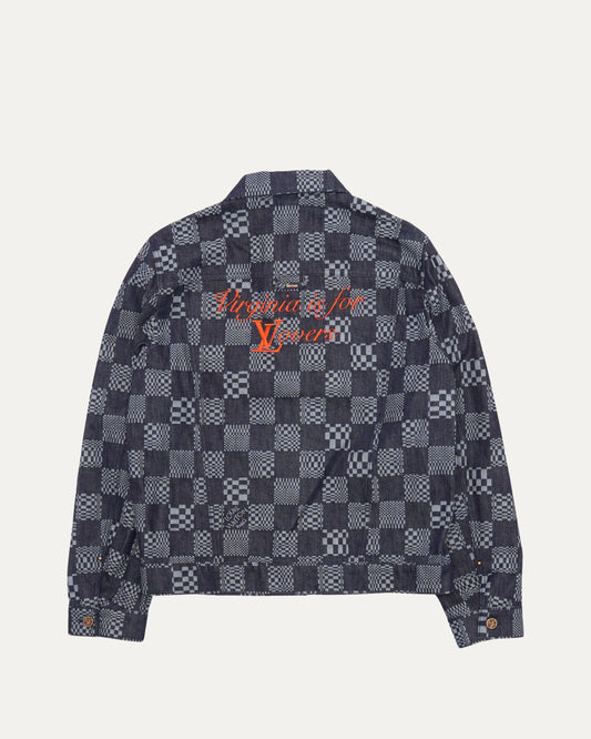 Virginia Is For Lovers Embroidered Denim Jacket