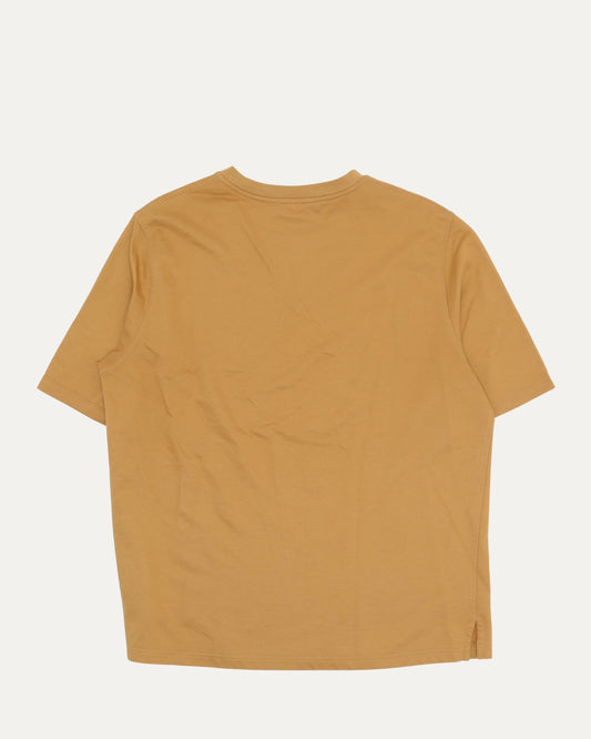 Leather Appliqué T-Shirt