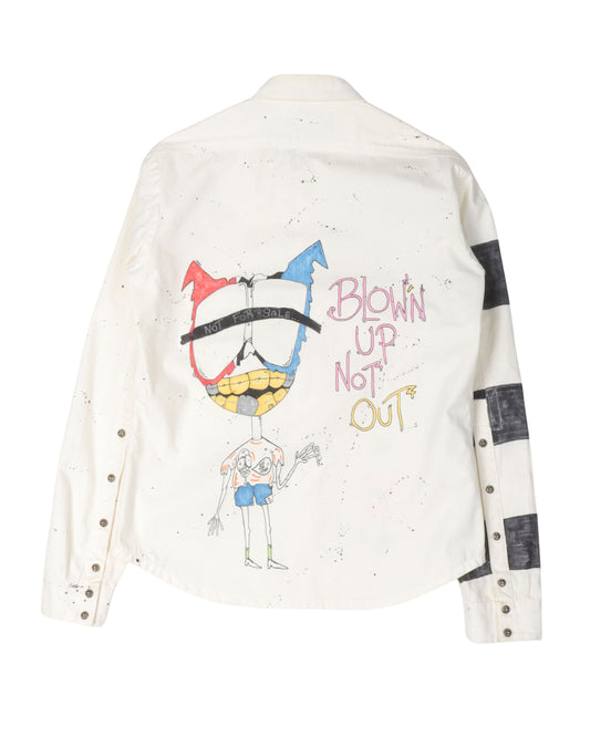 Painted Matty Boy Canvas Shirt