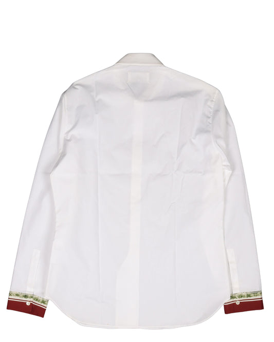 Cuff Accent Button Shirt