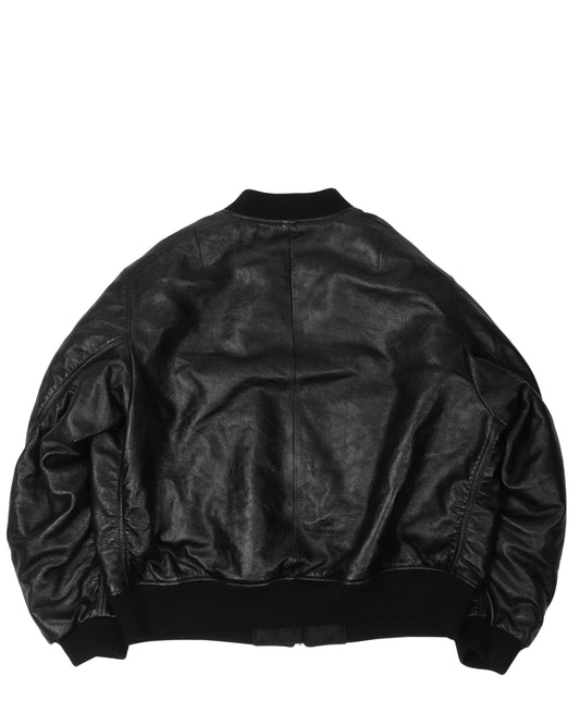 Napa Leather Bomber Jacket