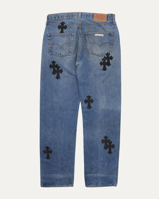 Levi's 501 Cross Patch Jeans