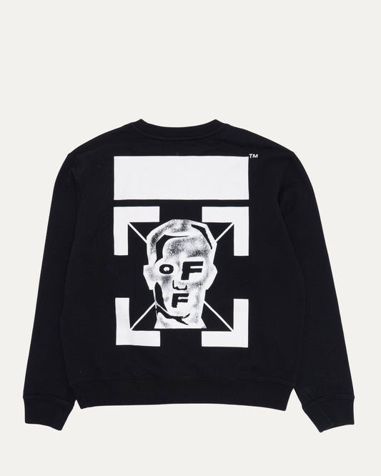 Masked Face Arrow Sweatshirt