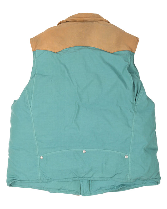 Peerless Angle Zipper Puffer Vest