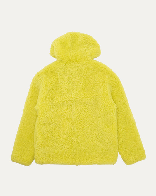 Hooded Teddy Shearling Jacket