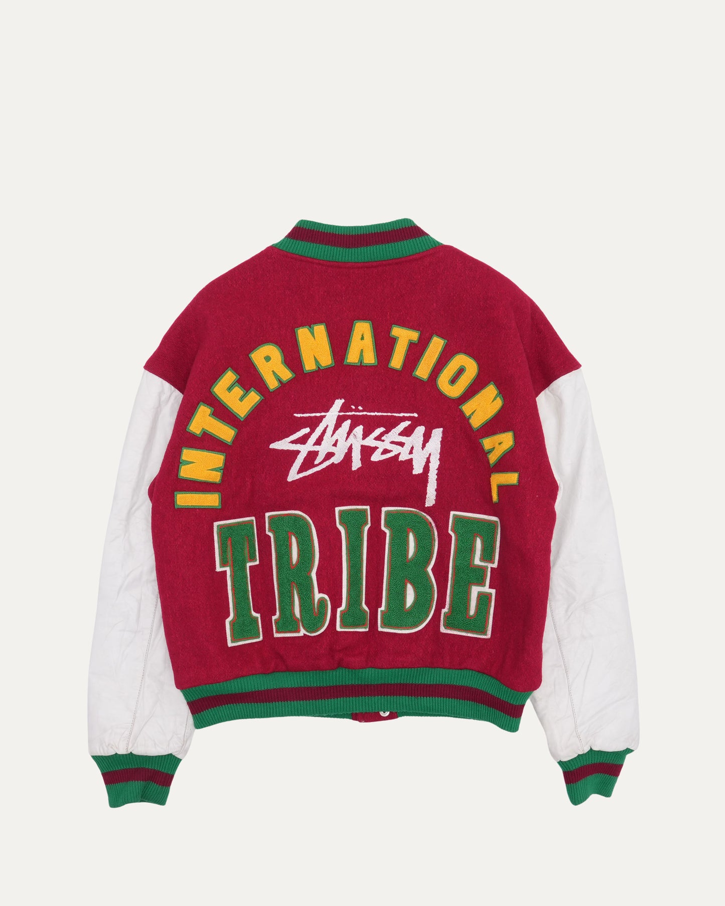 International Stussy Tribe Varsity Jacket