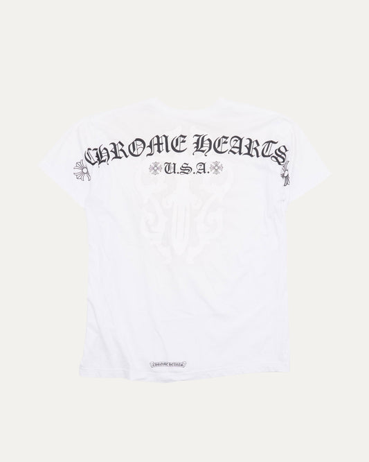 Plus Cross Tonal Vine Dagger Pocket T-Shirt