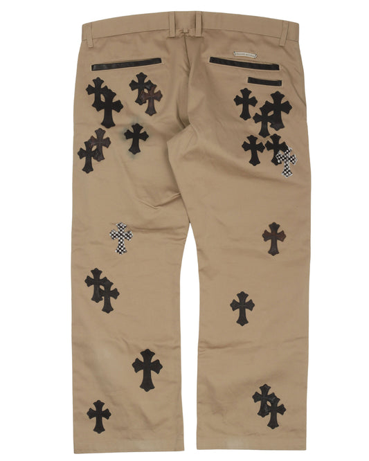 Cross Patch Chino Pants