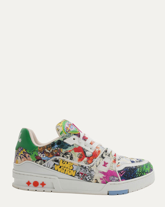 Graffiti LV Trainers