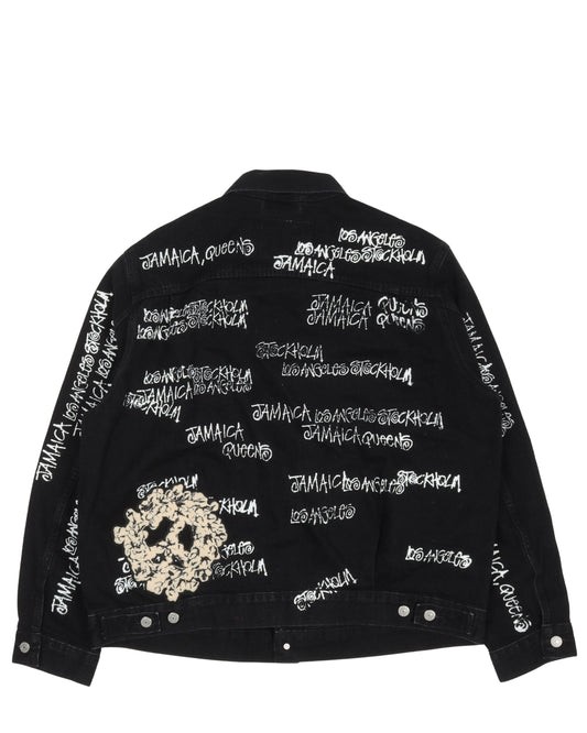 Stussy Embroidered Denim Jacket