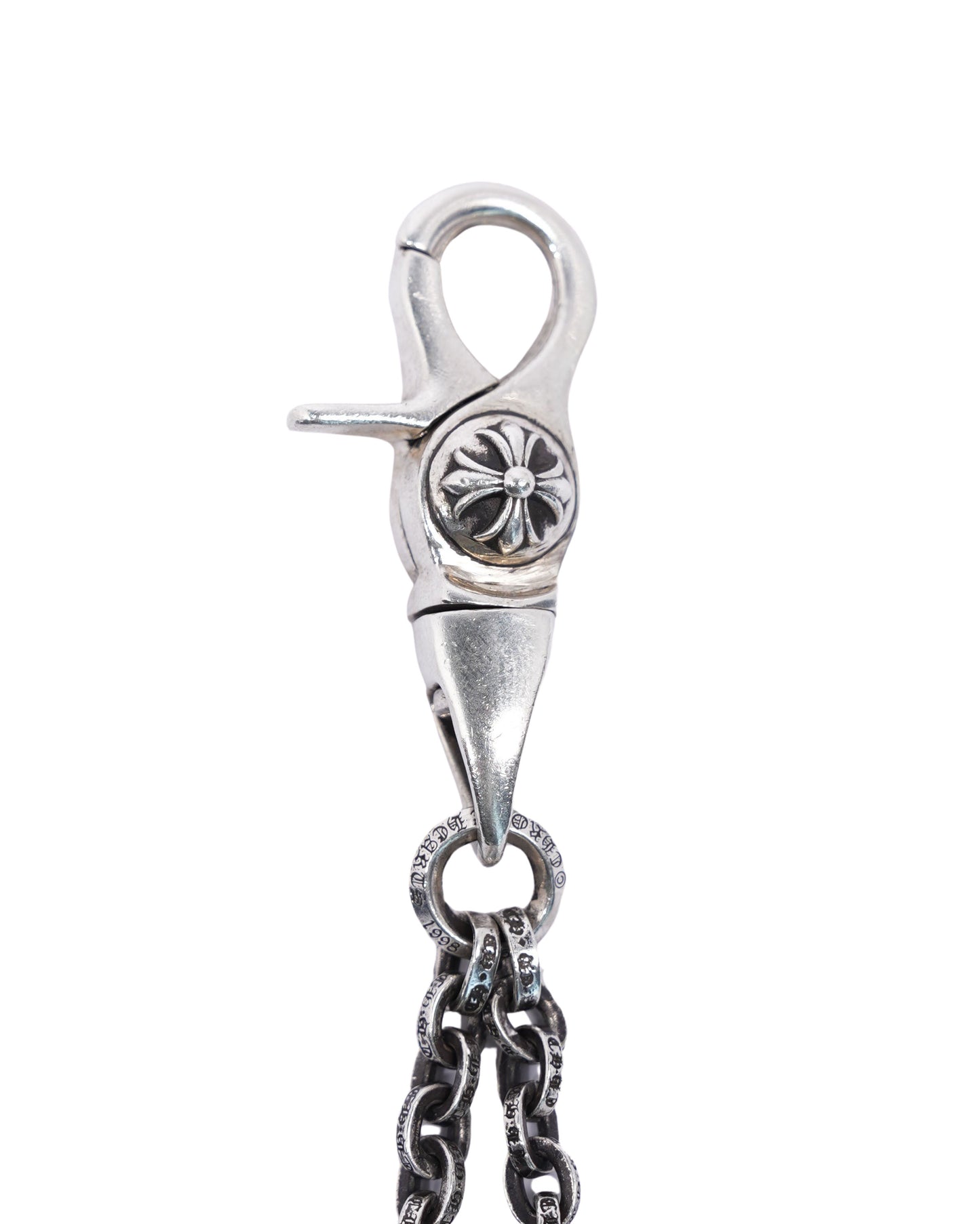 Silver Dice Keychain Clip