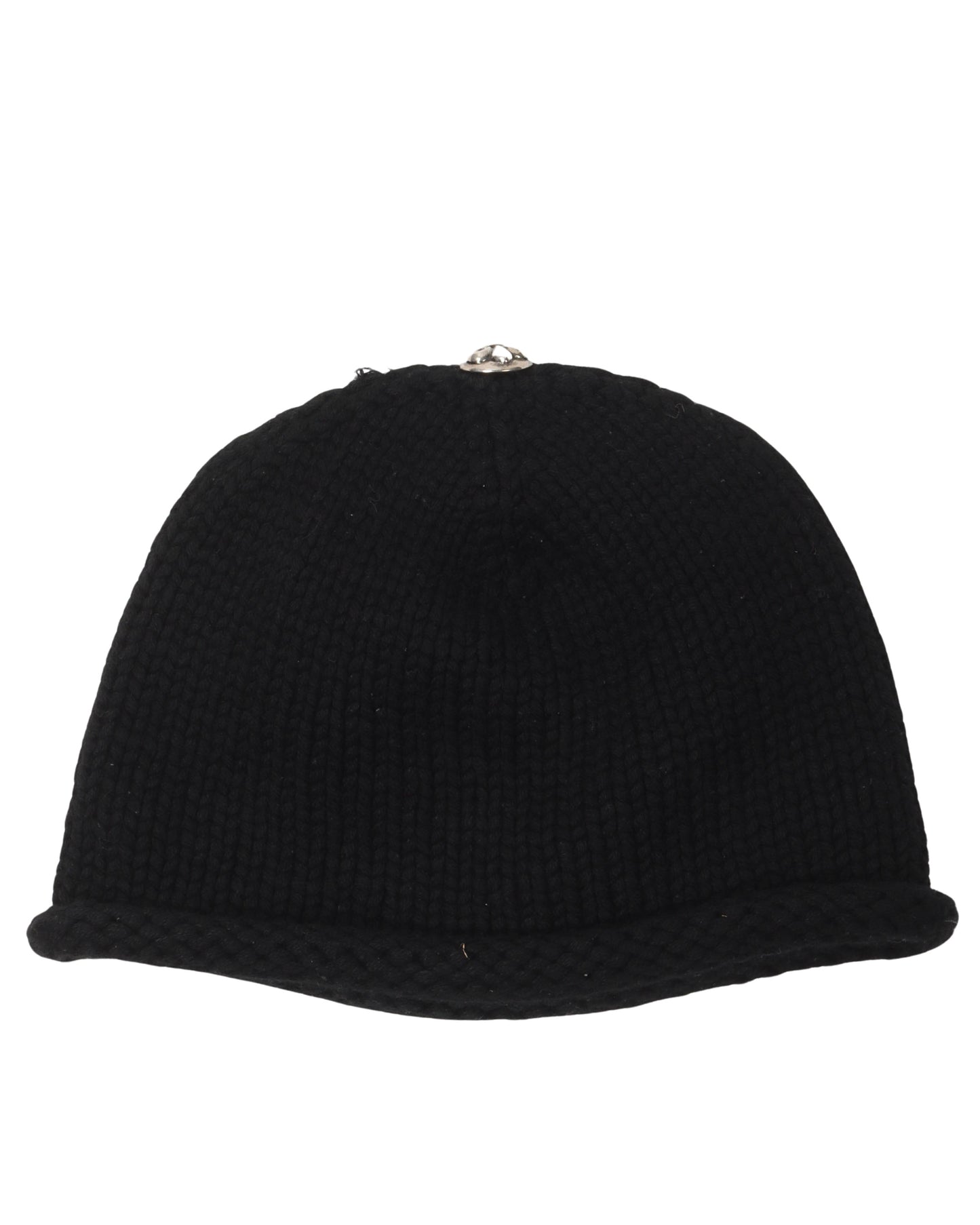 Cashmere Fleur Patch Beanie