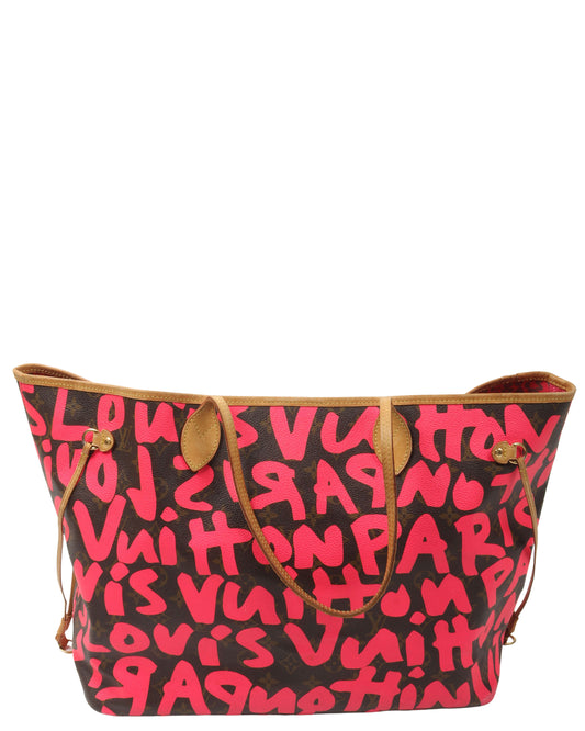Stephen Sprouse Graffiti Monogram Tote