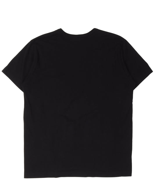 Single Stitch Embroidered Eyechart Logo T-Shirt