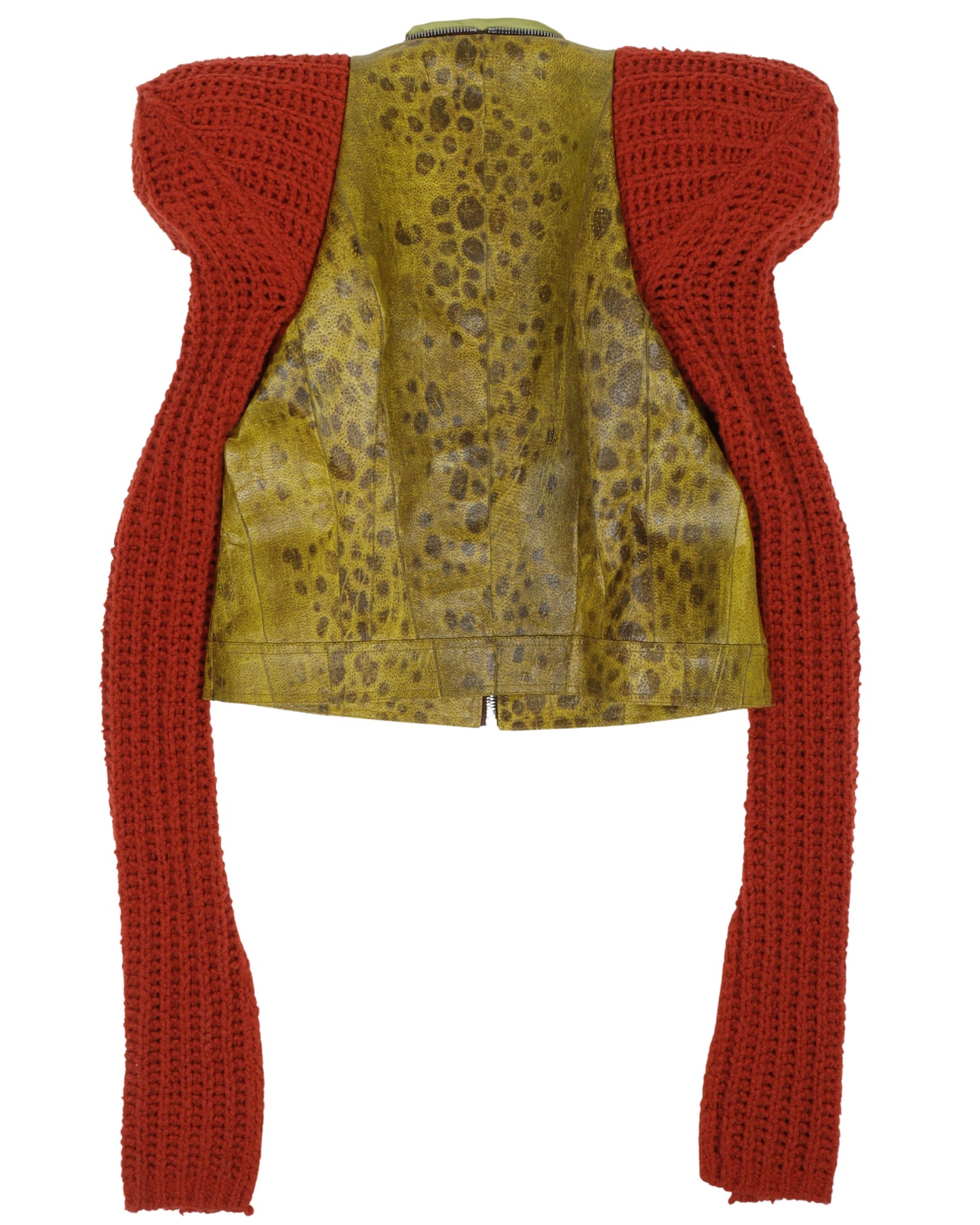 Performa FW20 Cropped Kunst Knit Sleeves Jacket