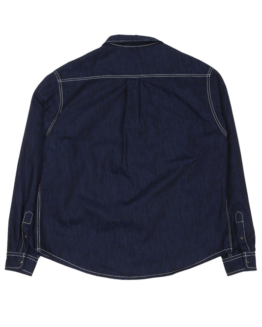 Contrast Stitching Shirt