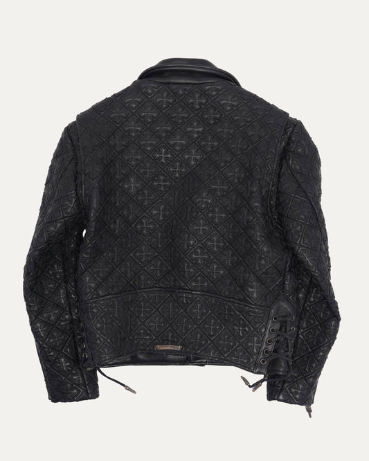 JJ Dean Mathematical Leather Jacket