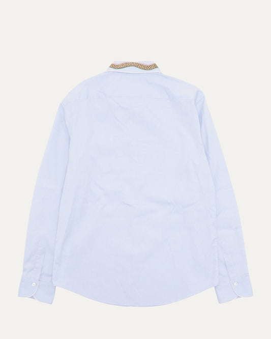 Dragon Embroidered Oxford Sleeve Shirt