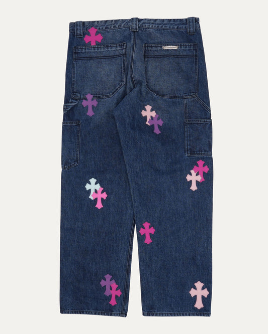 Turbo Diesel Cross Patch Carpenter Jeans