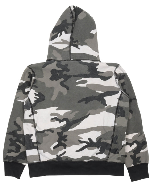 Snow Camo Box Logo Hoodie