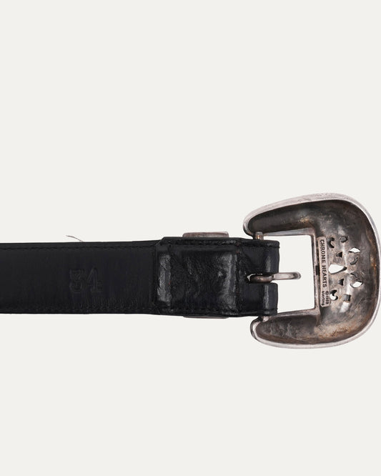 Thin Three-Piece Western Belt