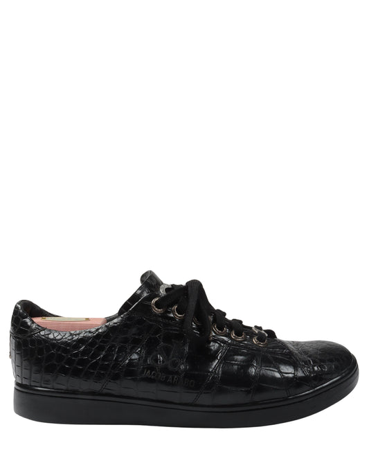 Jacob & Co. Crocodile Leather Sneakers