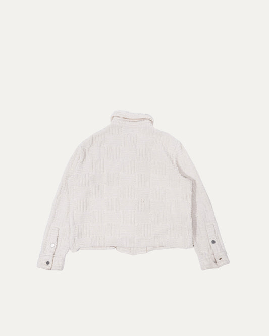 Intrecciato Terry Cloth Jacket