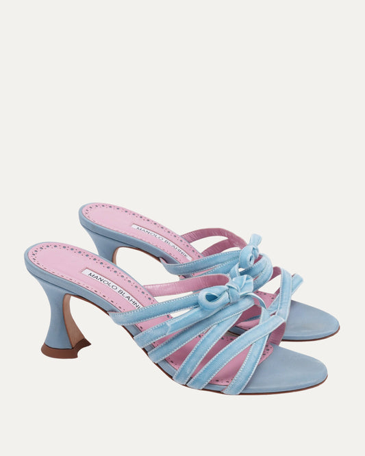 "Marie Antoinette" Collection Blue Heels