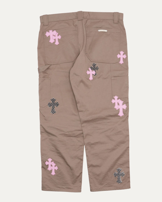 Cross Patch Double Knee Carpenter Pants