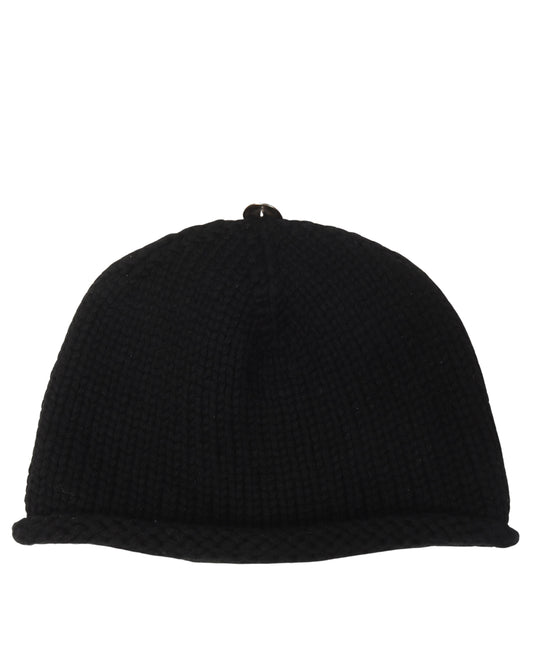 Cross Patch Cashmere Beanie