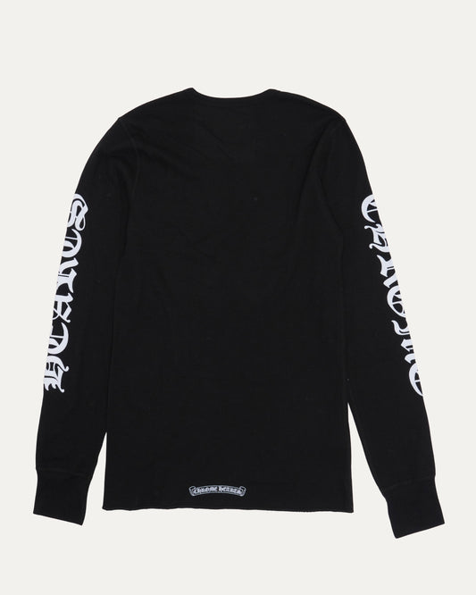 Scroll Logo Thermal Long Sleeve T-Shirt
