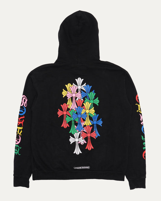 Multicolor Cemetery Cross Hoodie