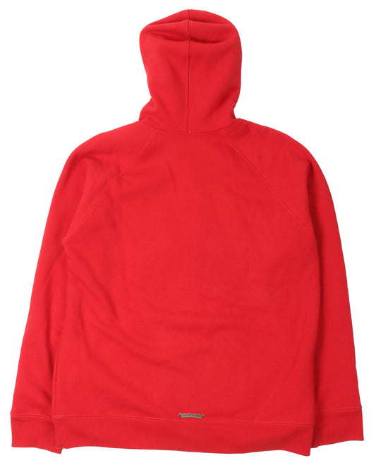 Triple Cross Embroidered Hoodie