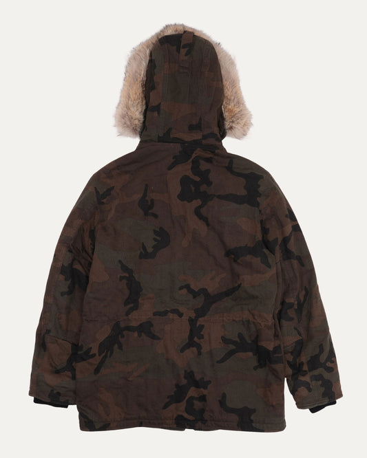 Supreme Camouflage Denim Jacquard N-3B Parka