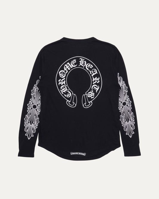 Fleur Button T-Bar Long Sleeve Henley