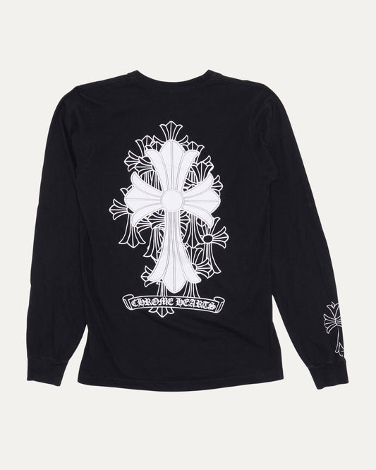 Scroll Logo Pocket Long Sleeve T-Shirt